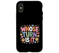 Whose Turn is It Board Game Strategy Competitive - Coque pour iPhone X/XS