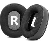 Whp3311Bk Coussinets De Rechange Compatibles Avec Casque Thomson Whp3311Bk Whp3311W (Tissu Noir)[CAS6214555]
