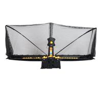 WHRAOY Robot D'entraînement Au Tennis De Table - avec Filet | Machine de ping-pong automatique, AVEC TÉLÉCOMMANDE - Avec un filet de récupération de balle