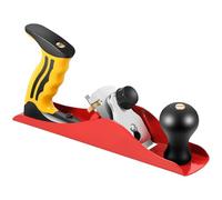 WhSunVo Raboteuse manuelle avec lame de 5,1 cm réglable en bois haute dureté, rabot en bois antirouille pour le travail du bois, le lissage, l'installation de porte