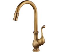 WHSY127 Antique Brass Sink Faucet for & Classic Decor with Easy Temperature Control Beautiful