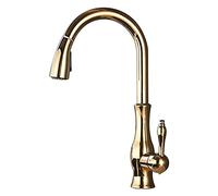 WHSY127 Brass Kitchen Faucet with Elegant Arc for Dual Water Flow Modes Beautiful