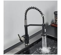 WHSY127 Durability and Style Kitchen Faucet with Pull Down Sprayer, Stainless Steel, Easy to Clean for Home & Restaurant Use Beautiful