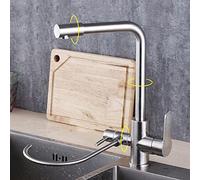 WHSY127 Elevate Your Kitchen Experience with Premium Rotatable Stainless Steel Faucet for Drinking Water Systems Beautiful