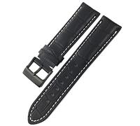 WHSY127 Exquisite Craftsmanship Soft Italian Fit Strap Black Blue Brown/Watches/24Mm Beautiful
