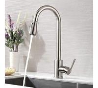 WHSY127 High Arc Kitchen Faucet with Hot and Cold Control for Home Use Beautiful