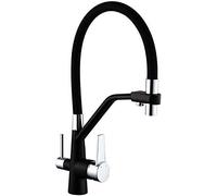 WHSY127 Kitchen Faucet with Water Filter, Multi-Function Chrome for Under Sink Use ° Swivel Spout Beautiful