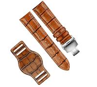 WHSY127 Montre Straps en Cuir Authentique avec Bracelet pour Montres de Poignet manucuré, réellement fabriqué, Bracelet de Main à lanière de Cuir à Main, étanche aux Bracelets de Montre Beautiful