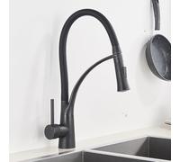 WHSY127 Practical Stainless Steel Kitchen Faucet with Pull Down for Home and Restaurant Use Beautiful