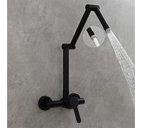 WHSY127 Sleek Nickel/Chrome Brass Kitchen Faucet with Rotating for Kitchens Beautiful