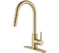 WHSY127 Stainless Steel Kitchen Faucet with Dual Function Pull-Down Sprayer for Stylish Kitchens and Homes Beautiful