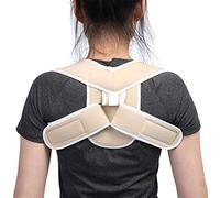 WHSY127 Support d'épaule du Dos supérieur réglable Correcteur pour Adultes Enfants Corset Spine Brace Back Belt Orthotics Back Support (Couleur: Couleur de la Peau, Taille: Petits) Outils