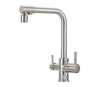 WHSY127 Three-Way Kitchen Faucet for Reverse Osmosis & Drinking Water, and Stylish Beautiful