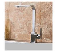 WHSY127 Upgrade Kitchen & Bathroom Experience: Black Square Brass Faucet Beautiful