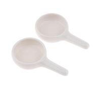 Whtkoph 2 Pièces Plat Remplaçant Brûleur D'Huile Céramique Récipient Diffuseur Coupelle à Bougie Plat Réserve Huile Parfumée Moulé Céramique Approprié,