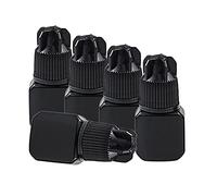Whtkoph 5 Pièces Flacon de Colle pour Cils Flacon de Stockage Flacon Vide Récipient Étanche Plastique Pratique Adapté pour Salon Esthéticien Déplacement, 5 ml