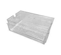 Whtkoph Boîte de Filtration pour Aquarium, Bac de Récupération des Condensats pour Petits Aquariums, Boîte de Séparation Humide/Sec, Tuyau de Trop-Plein, Clair