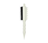 Whtkoph Brosse Crêpante Peigne à Queue Brosse de Démêlage Outil de Stylisation Poils Robustes pour Crêpage Des Cheveux Réduction Des Frisottis Séparation, Blanc