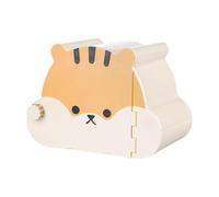 Whtkoph Cachette pour Hamster, Abri pour Petits Animaux, Couchage Utilisable en Toutes Saisons, Niche pour Hamster, Gerbilles, Rats, Hamster Nain, Jaune Noir