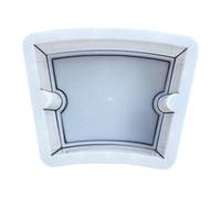 Whtkoph Cadre de Moulage Réutilisable pour Briques de Béton, Idéal pour Le Jardin, La Pelouse, Les Blocs de Béton Ronds et La Décoration de Chemins, Diamètre intérieur 120 cm