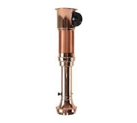 Whtkoph Conduit D'évacuation Télescopique pour Barbecue, Conduit Droit, Léger, Facile à Nettoyer et Silencieux, Hotte Cheminée pour Buffet D'