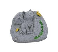 Whtkoph Décoration pour Chat, Pot de Fleurs en Forme de Chat, Cadeau Souvenir en Mémoire d'un Animal de Compagnie Disparu