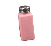 Whtkoph Distributeur D'Alcool à Pression Flacon Pompe Récipient Vide Cosmétique Graduation Pratique Réutilisable Convient à Beauté Salon Usage Quotidien, 250 ml