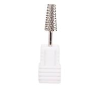 Whtkoph Embout Manucure Embout pour Ongles Tête Lime Ponce Électrique Polissage Décoration Acier Adapté Utilisation à Domicile Salon Beauté Soins Ongl, M12 13x40mm