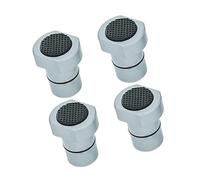 Whtkoph Étau de Butée de Positionnement En Alliage D'aluminium, Destiné à L'établi de Menuisier, 19 Mm 4pcs