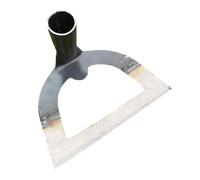 Whtkoph Houe Creuse Outil de Jardinage Râteau de Désherbage Sarcloir de Jardin Outil Agricole En Acier Au Carbone Forgé Adapté pour Le Désherbage et L'Ameubl, 21x14cm