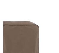 Whtkoph Housse pour Enrouleur de Tuyau D'arrosage, Housse Murale pour Enrouleur de Tuyau, Tissu Léger, Protection Extérieure Imperméable, CafÉ
