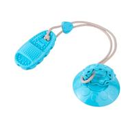 Whtkoph Jouet Couineur pour Chien, Jouet de Nettoyage des Dents pour Chiot, Jouet Interactif pour Chiens Mâcheurs Agressifs, Accessoires pour Chiens, Jouet Co, Bleu