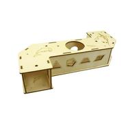 Whtkoph Jouet pour Hamster, Tunnel pour Animaux de Compagnie, Entraînement Physique, Bricolage, Jouet D'exploration, Maison pour Hamster, Cachette pour Ha, 22cmx12cmx5cm