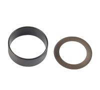 Whtkoph Kit Chemise de Cylindre et Segments de Piston, Chemise de Cylindre En Acier, Kit de Remplacement de Segments de Cylindre Robuste et Pratique pour Mote, pour 550w