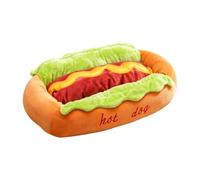 Whtkoph Lit pour Hot-Dog, Lit, Tapis pour Niche, Accessoires Mignons pour Hot-Dogs, Tapis, Lavable, pour et, L