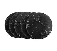 Whtkoph Lot de 5 Extensions de Cils Rondes En Pierre de Jade, Outils de Maquillage, Palette de Colle