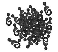 Whtkoph Lot de 50 Crochets pour Rideaux de Gazebo, Polyvalents, Faciles à Installer, Professionnels, pour Hôtels