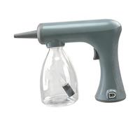Whtkoph Machine Moussante Permanente Cheveux Appareil à Bulles Électrique Accessoire Stylisme Coiffure Professionnelle Fonction Vapeur Facile à U, Gris