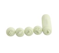 Whtkoph Nail Art Outil de Gravure pour Ongles Outils de Dotting Création de Motifs Élégants En Silicone Pratique Adapté Aux Filles Femmes Loisirs Cr, Vert