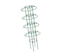 Whtkoph Obélisque de Jardin, Treillis, Cage de Support pour Fleurs D'extérieur, Structure de Jardinage pour Plantes Grimpantes, Parasol Multi-usages 110 Cm