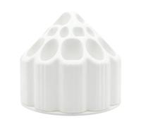 Whtkoph Organiseur pour Accessoires de Coiffure, Peigne Résistant, Multifonctionnel, pour La Maison, Les Artistes, Les Prothésistes Ongulaires et Boîtes de Ra, Blanc