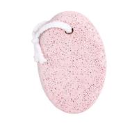 Whtkoph Pierre Ponce Pieds Accessoire Râpe Pierre Volcanique pour Peau Épaisse Texture Naturelle Fine et Poids Léger Adaptée pour Entretien Personnel, Rose