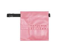 Whtkoph Sac Ceinture Ciseaux Coiffeur Pochette Ciseaux Professionnelle Sangle Réglable Matériau Imperméable Rangement Outils Adapté Styliste Beauté Salon Anim, Rose