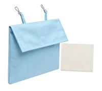 Whtkoph Sac Suspendu pour Animaux de Compagnie, Réutilisable et Respirant, pour L'été, Idéal pour Les Rongeurs et Les Petits Animaux, Bleu