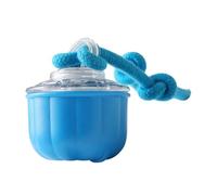 Whtkoph Smart Pet Ball Jouet interactif pour chat Balle roulante rechargeable Balle d'entraînement amusante en TPU Convient pour E Bleu