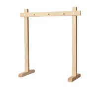 Whtkoph Support En Bois pour Carillon, Porte-carillon Lumineux Portable et Multifonctionnel, Facile à Assembler, Idéal pour Une Table de Chambre Ou Un Salon D, L
