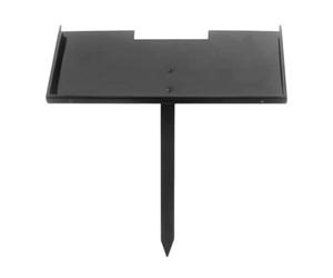 Whtkoph Support pour Plaque Commémorative Porte-Plaque de Cimetière Chevalet de Jardin Décoration de Tombe en Métal Robuste Adapté pour Honorer Les Animaux D, 31 Cm X 15.5 Cm X 25