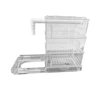Whtkoph Système de Filtration pour Aquarium avec Bac de Récupération des Condensats, Dispositif de Filtration pour Réservoir d'eau