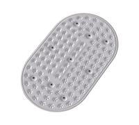 Whtkoph Tapis D'acupression Portable et Multifonctionnel En Silicone pour Voiture, Bureau Ou Chambre, Gris