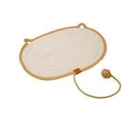 Whtkoph Tapis de Grattage pour Chats Tapis pour Griffes Tapis de Sol Planche de Grattage Matériau Lavable Résistant Adapté Aux Chats D'Intérieur Protection FA, OrangeM